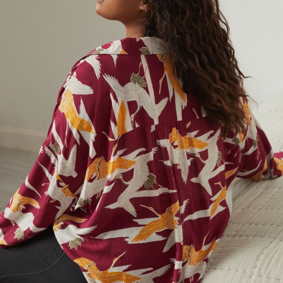 Anthropologie Dreamy Swans Sleep Set - Picture 2 of 7